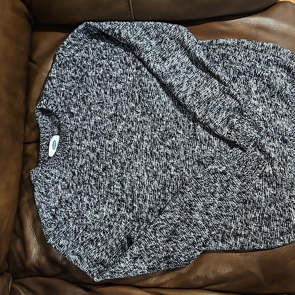 Old Navy, Kids Large (10-12), Gray long sleeve sweater